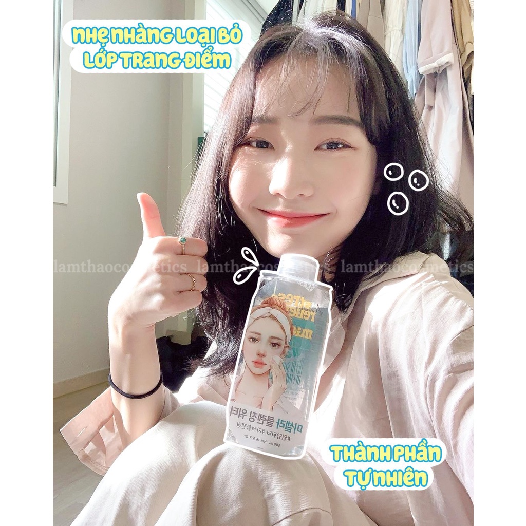 Nước Tẩy Trang Sạch Sâu Dưỡng Ẩm Ariul Smooth &amp; Pure Micellar Water