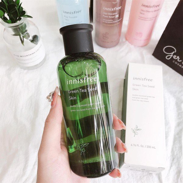 [NEW 2019] Nước Hoa Hồng Trà Xanh Innisfree Green Tea Balancing Skin EX 200ml