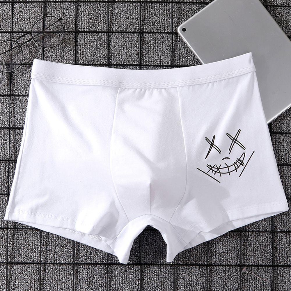 Quần Lót Boxer Không Đường May Lưng Vừa Màu Sắc Đơn Giản Thoải Mái Cho Nam Giới Có Size Lớn