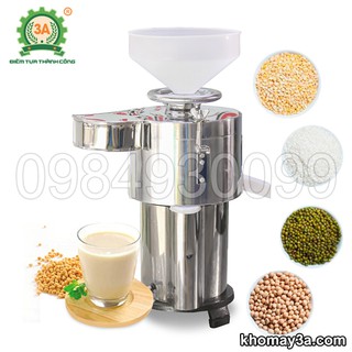 [TẶNG PHỤ KIỆN] Máy xay đậu nành tách bã 3A800W Inox vắt kiệt 90% | Máy nghiền bột ngũ cốc Gạo, gạo lứt, đậu xanh...