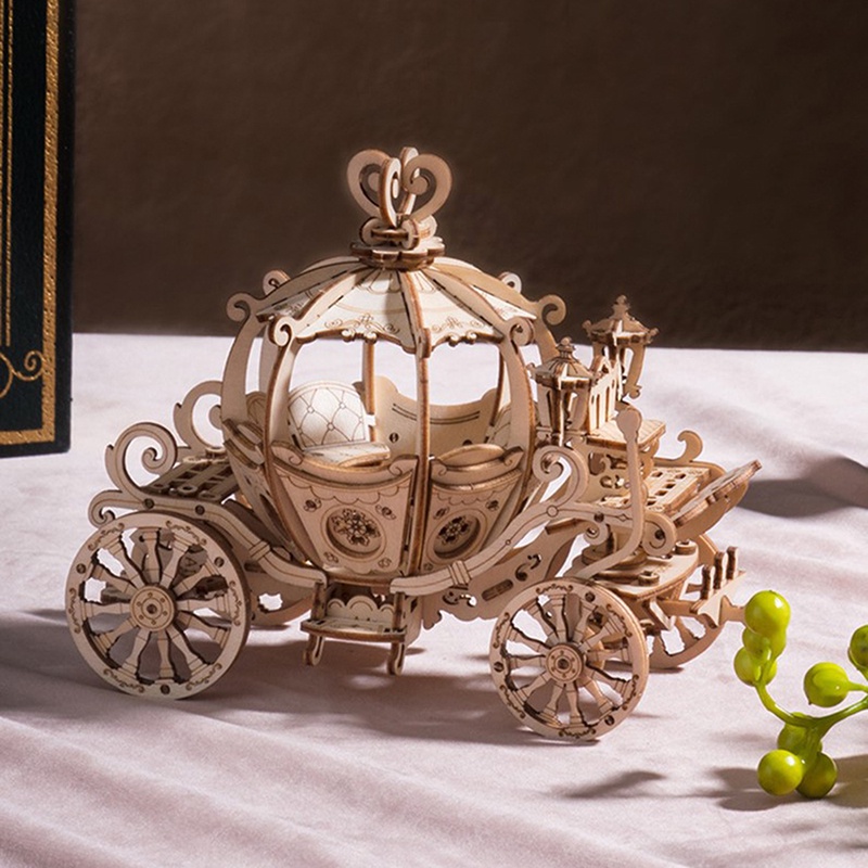 Mô hình đồ chơi lắp ráp 3D bằng gỗ độc đáo