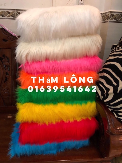 THẢM LÔNG CHỤP HÌNH NAIL , MỸ PHẨM