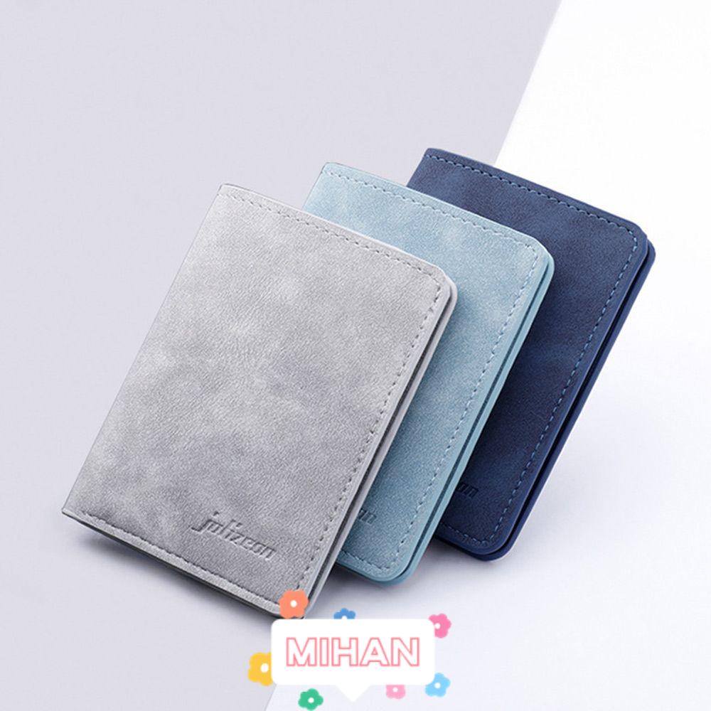 Ví Da PU Dạng Đứng Mini MIHAN1 Cho Nam