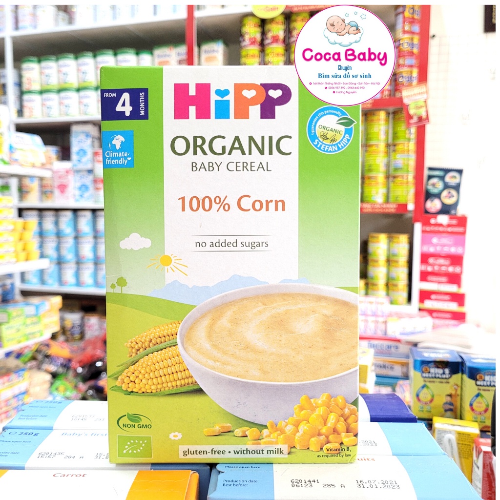 Bột ăn dặm HiPP 250g - Đủ vị Cho Bé Từ 4 Tháng 36 Tháng date mới⚡FREESHIP⚡