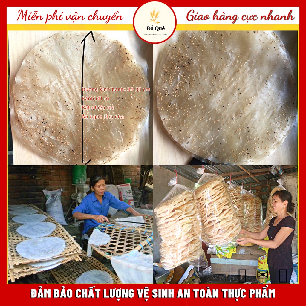 XẤP 10 CÁI BÁNH TRÁNG GẠO MÈ TRẮNG BÁNH ĐA  ĐẶC SẢN QUẢNG NGÃI