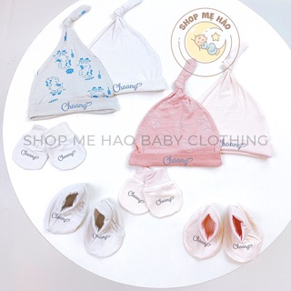 Set bao tay bao chân cho bé sơ sinh 0-6m hàng chính hãng