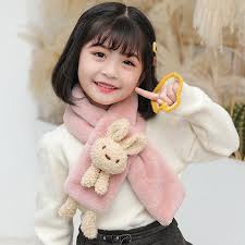 Khăn len hình thú xinh xắn cho bé trai bé gái