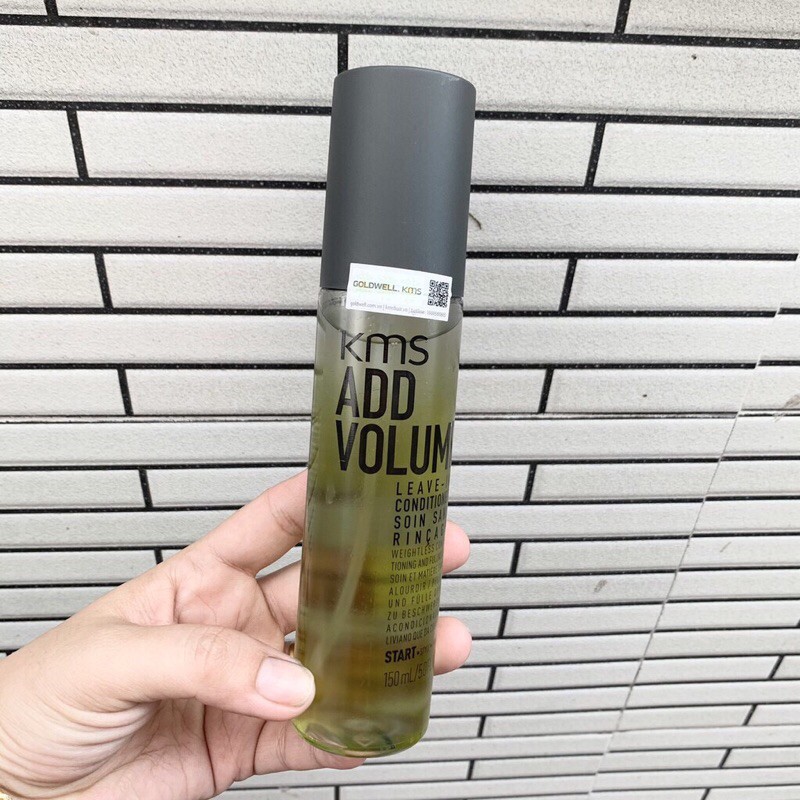 XỊT DƯỠNG XẢ KHÔ TẠO PHỒNG LÀM DÀY TÓC KMS 150ml