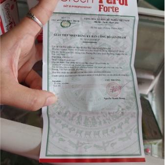 Viên sắt hữu cơ GREEN-FEROL hỗ trợ tạo hồng cầu giảm thiếu máu LAHUTU