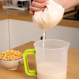 Túi lọc trà sữa, sữa đậu nành, thảo mộc có dây rút dùng trong nấu ăn, pha chế tái sử dụng [25cmx35cm]