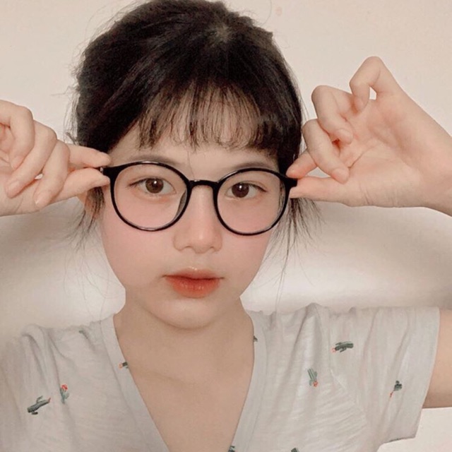 [Rẻ Vô Địch] Gọng kính Jolie Eyewear form tròn nhựa basic cả nam nữ đều đeo được