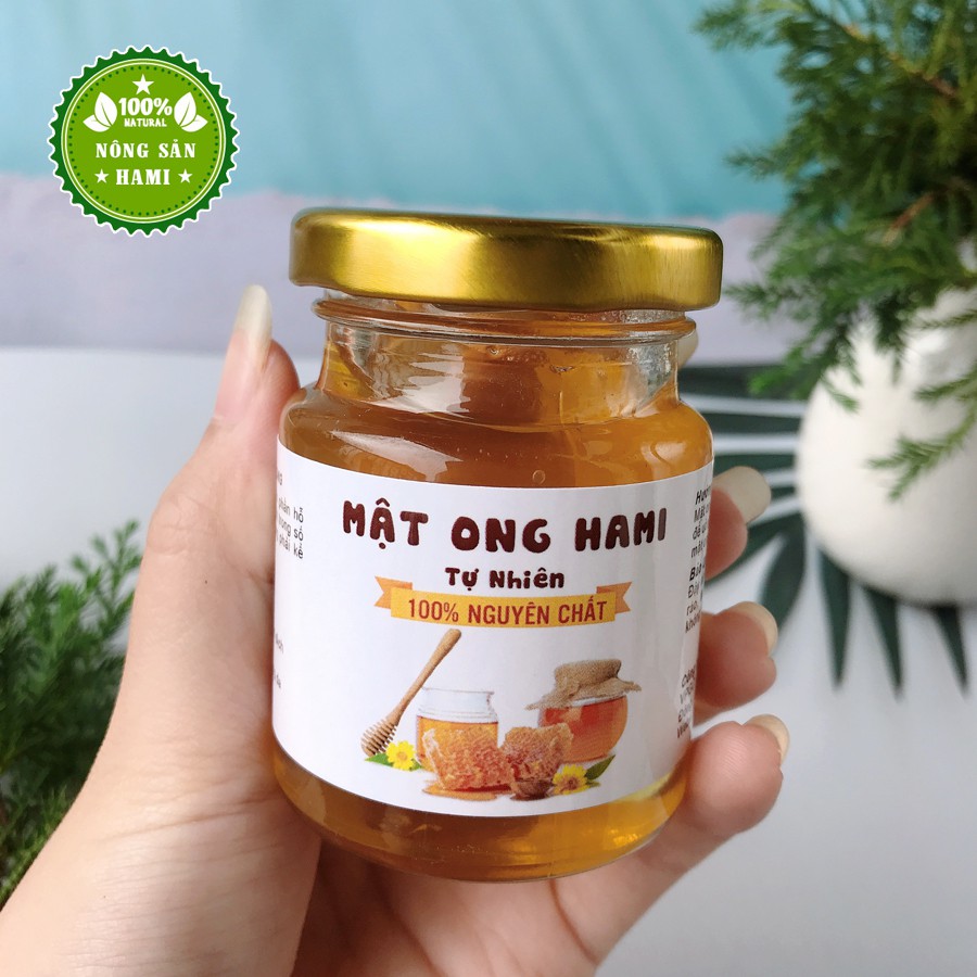 Mật ong rừng HaMi 250ml ⚡FreeShip⚡ Mật ong nguyên chất 100% tự nhiên, đặc sánh, thơm ngon, hạn sử dụng 2 năm | BigBuy360 - bigbuy360.vn