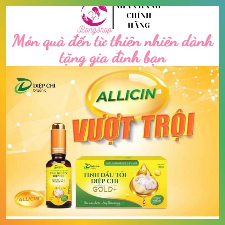 Tinh Dầu Tỏi Diệp Chi GOLD+ Nguồn Kháng Sinh Tự Nhiên Cho Bé Và Người Thân