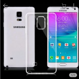 Ốp lưng dẻo trong chính hãng hoco cho sam sung note 4