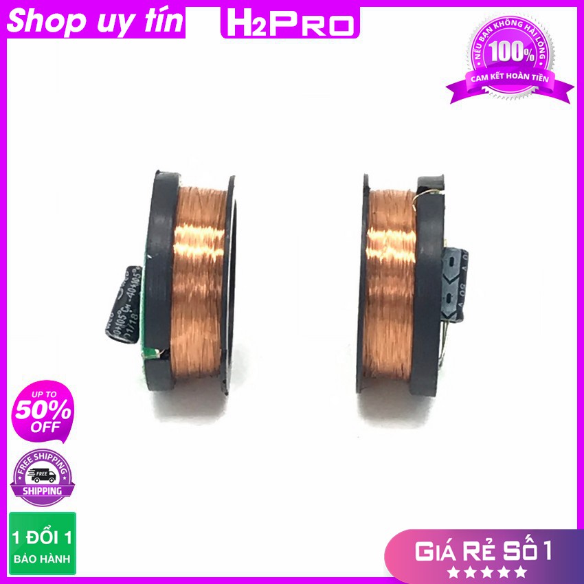 [RẺ VÔ ĐỊCH] Đôi loa treble thạch anh rời 10W H2Pro (2 loa), loa tép thạch anh hàn sẵn cặp tụ 10K