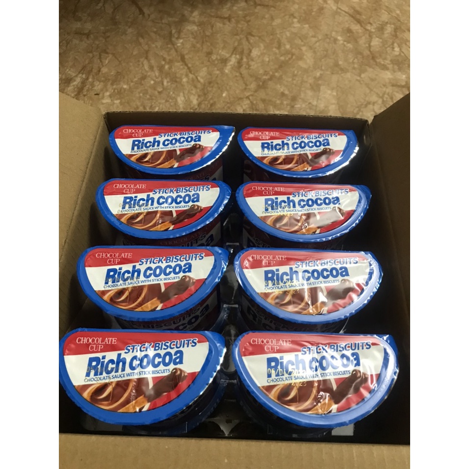 Bánh Que Chấm Rich Cocoa 38g Ngon Khó Cưỡng