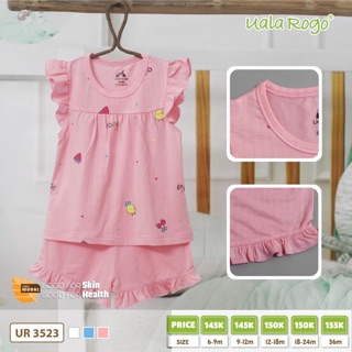 Bộ ba lỗ modal hoạ tiết Ualarogo ur 3523