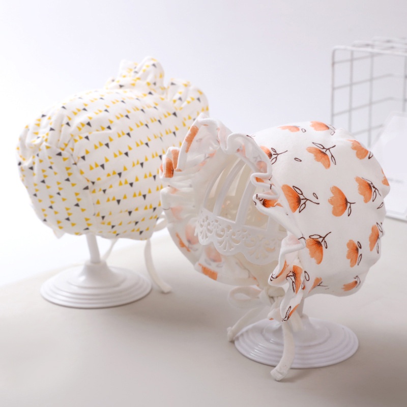 Mũ Cotton Mềm Mại Cho Trẻ Sơ Sinh