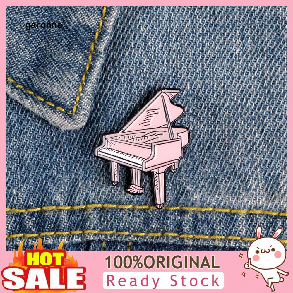Ghim cài áo hình đàn piano thời trang