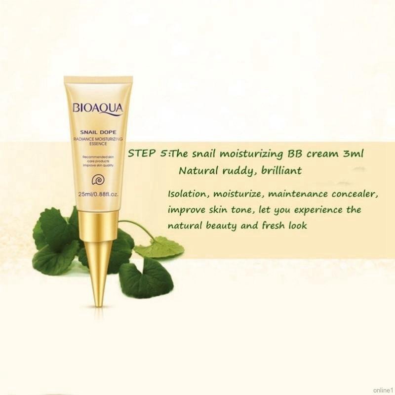 Set 5 món mỹ phẩm dưỡng ẩm BIOAQUA chiết xuất ốc sên cao cấp | BigBuy360 - bigbuy360.vn