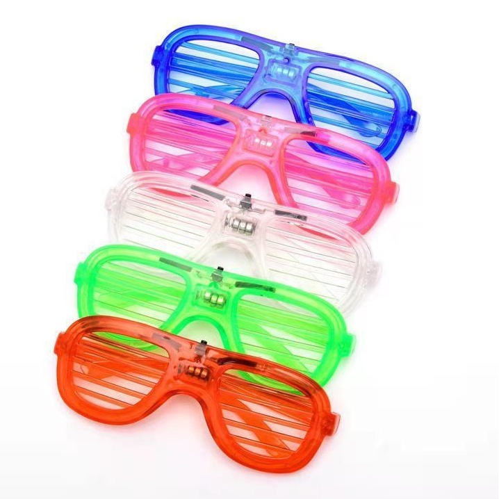 Mắt Kính Có Đèn LED Phát Sáng Độc Đáo Trang Trí Tiệc Halloween / Giáng Sinh