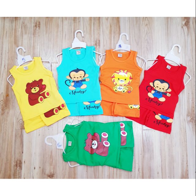 COMBO 5 BỘ COTTON 4C BÉ TRAI