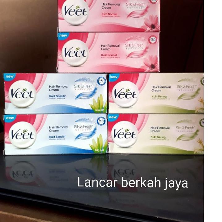 (Hàng Mới Về) Kem Tẩy Lông Eqr Veet 60gr Jumbo / / Veet 60gr Chất Lượng Cao | BigBuy360 - bigbuy360.vn