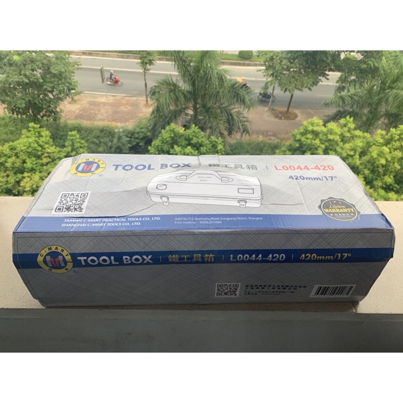 Thùng đồ nghề C-Mart L0044-17 420mm va L0044-14 350mm