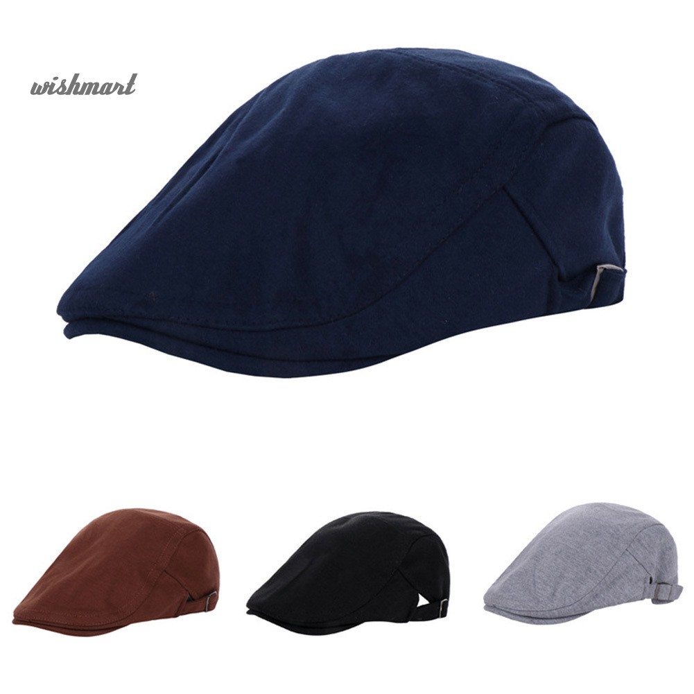 Điều Ước Mơ❀Mũ Beret Thể Thao Chất Liệu Cotton Phong Cách Vintage Dành Cho Người Trung Niên