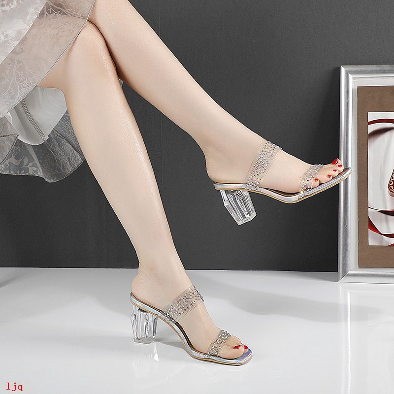 Dép Cao Gót Đính Đá Thời Trang 2020 Dành Cho Nữ | BigBuy360 - bigbuy360.vn