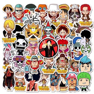 COMBO 10 MIẾNG DÁN ĐÀN STICKER ONE PIECE -DRAGON BALL SUPER