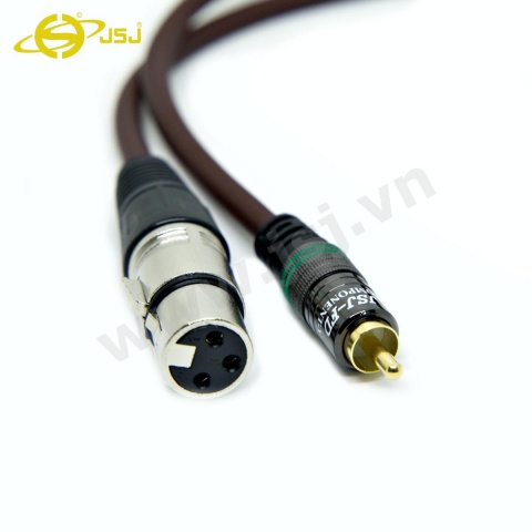 COM BO 2 DÂY CANON  ra AV - Lõi đồng nguyên chất - chống nhiễu tín hiệu âm thanh