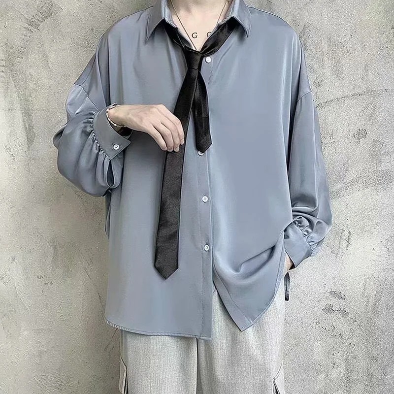 Áo Sơ Mi Dài Tay Phong Cách Hàn Quốc Dành Cho Nam