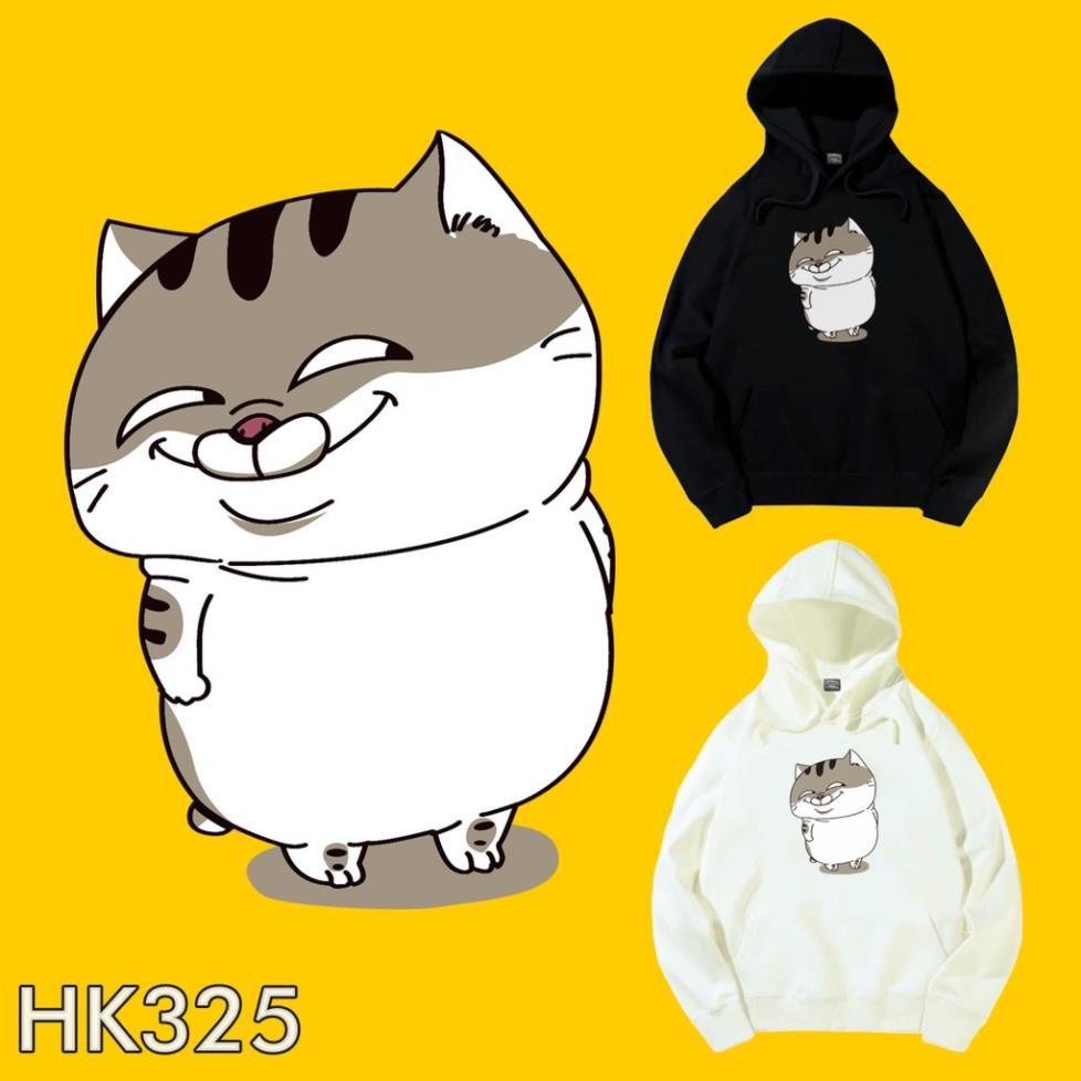 Áo Hoodie unisex, áo nỉ bông dày dặn, có mũ (nón), phù hợp cho cả nam và nữ HK325