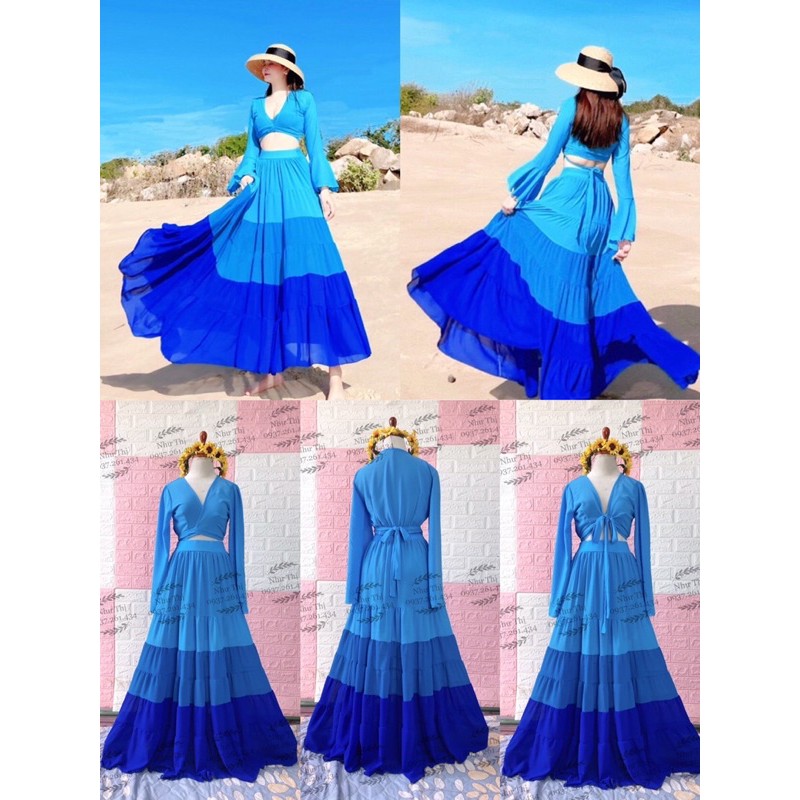 Combo váy maxi đặt theo yêu cầu của khách | BigBuy360 - bigbuy360.vn