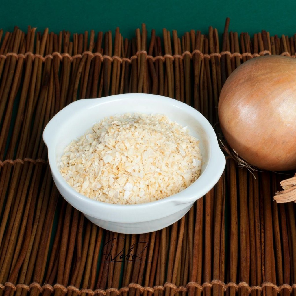 Onion Powder - Bột Hành Tây sấy nguyên chất Daba 80g ướp thịt heo gà bò cừu dê, tạo vị món ăn, bột nêm cho bé ăn dặm
