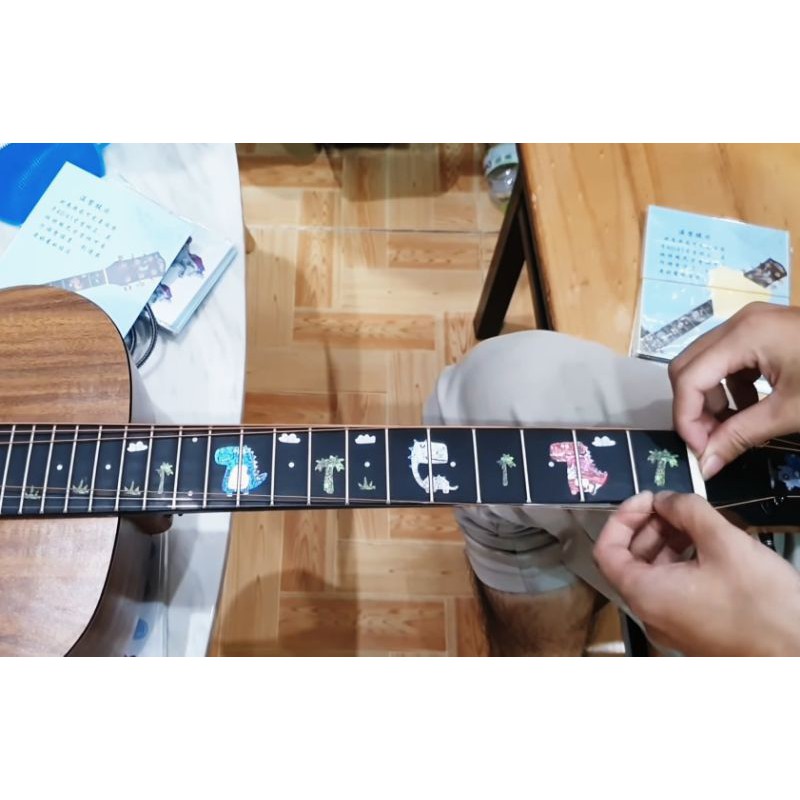 Dán trang trí cần đàn guitar TYTYmusic