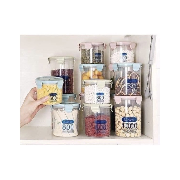 Set 3 Hộp Nhựa Chia Vạch Đựng Thực Phẩm Cực Kỳ Tiện Lợi