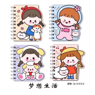 Sổ tay lò xo cusin đáng yêu