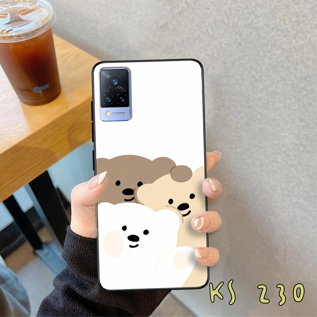 Ốp lưng Vivo V20 - Vivo V20e - Vivo V21 - Ốp in hình gấu bear ngộ nghĩnh