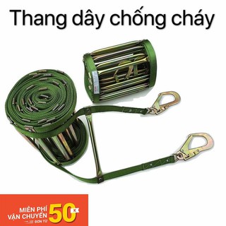 Thang dây thoát hiểm chống cháy (kèm sẵn móc)