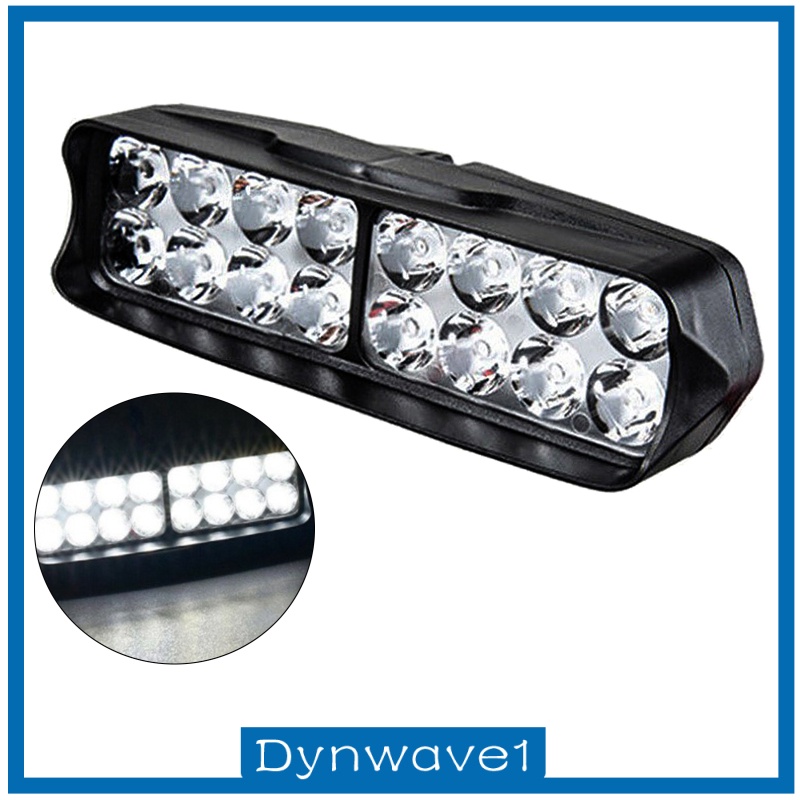 [DYNWAVE1]12 LED Universal Motorcycle Spot Light Headlight Headlamp Driving Light
