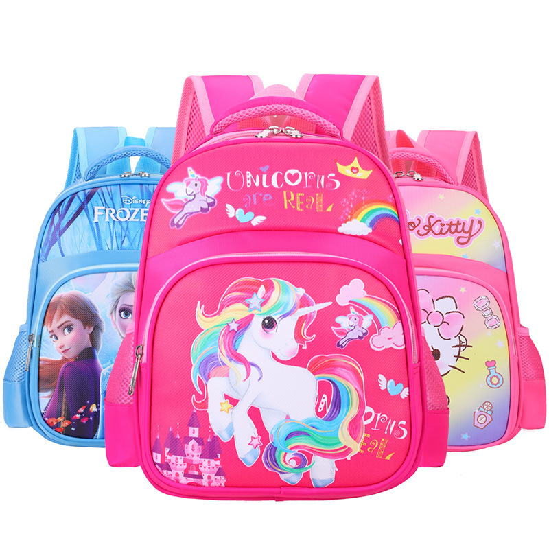 【Junshine】Cartoon Pony Unicorn Kid School Kindergarten Bag Waterproof Ultraman Backpack Frozen Paw Patrol Hello Kitty Beg Sekolah Bags