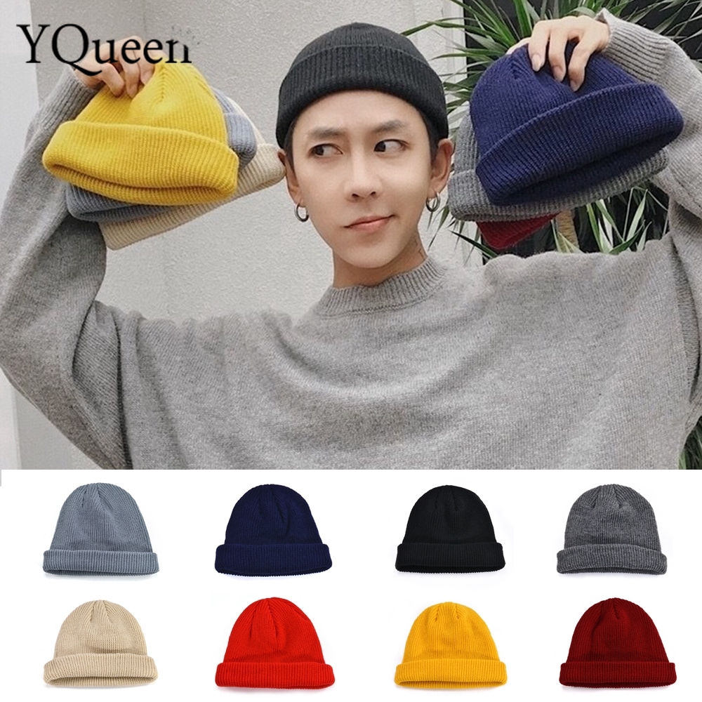 Mũ Len Beanie Giữ Ấm Thời Trang Unisex Trẻ Trung