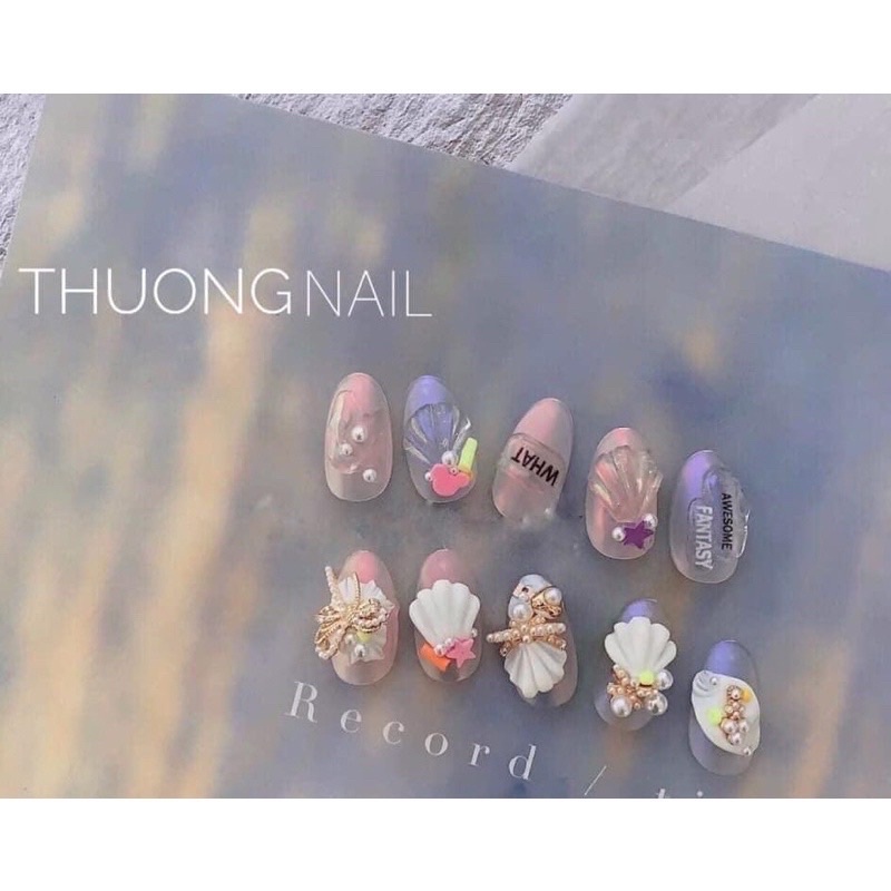 Gel gôm định hình móng úp- gel gắn móng úp- gel đính đá khối