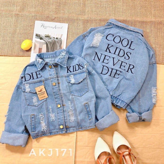 Áo khoác jean Nữ cao cấp COOL DIO KID - Hot Trend 2020 | BigBuy360 - bigbuy360.vn