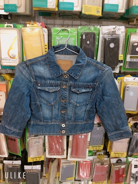 ❌Sale❌ Áo khoác bò , áo khoác jeans ( 45Kg trở xuống )