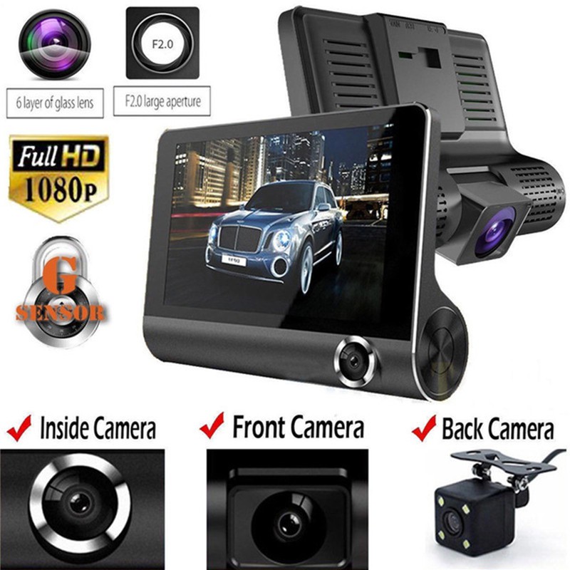 Camera hành trình Trước sau các loại cho xe ô tô, Xe tải - FHD1080P