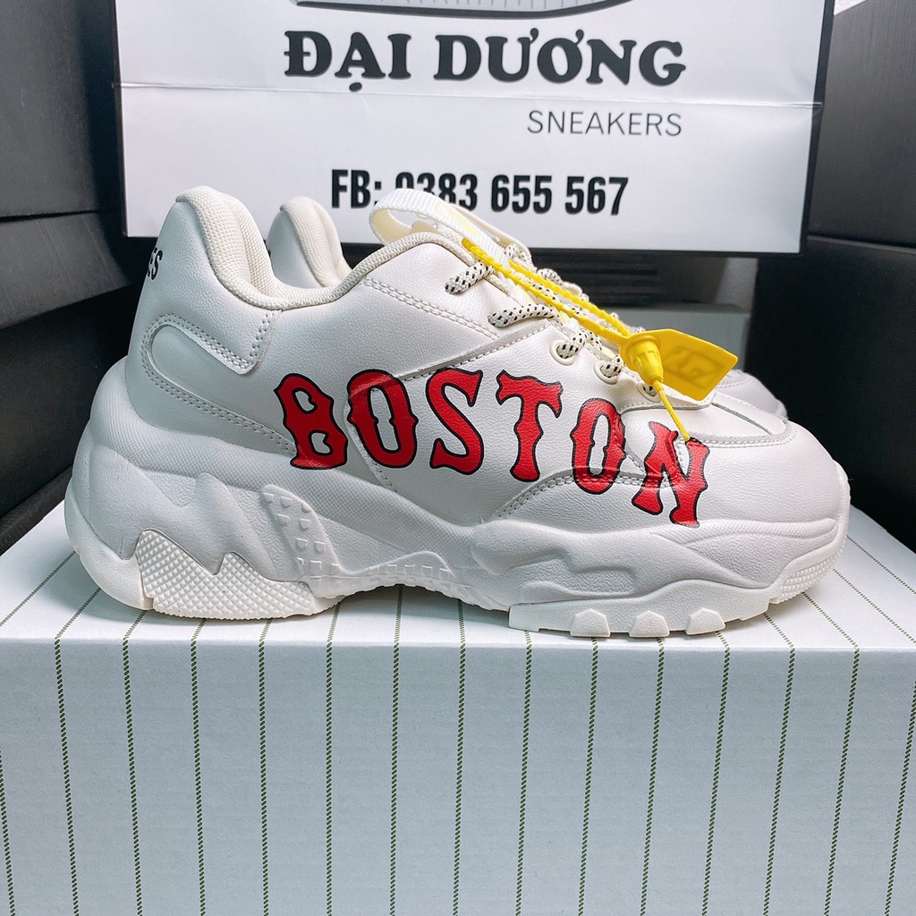 [FULL BOX + BILL] Giày thể thao độn đế MLB Boston,NY, LA bản đế tách hàng trung full sz 36 - 43, êm chân dễ phối đồ. | BigBuy360 - bigbuy360.vn