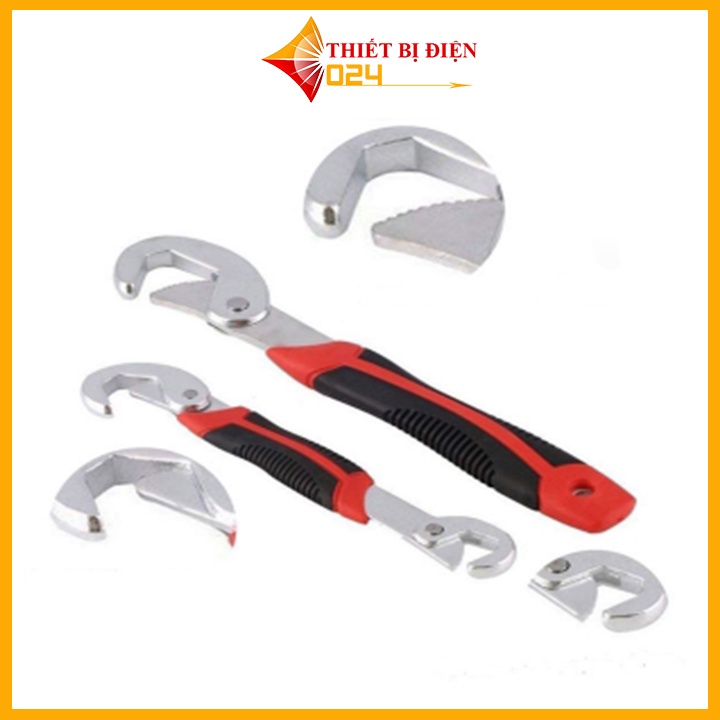 Bộ 2 Cờ Lê Đa Năng Giữ Vặn Ống Ren 9-32mm Grip